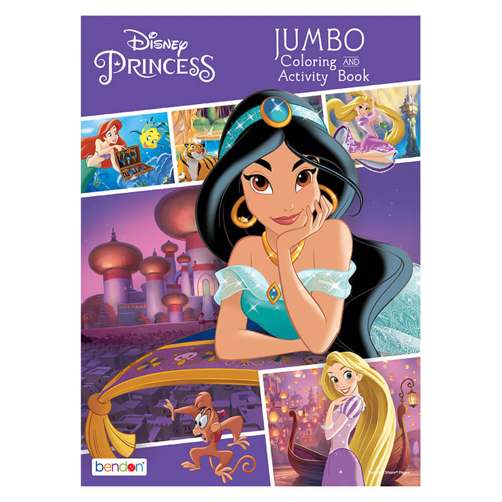 Bendon Disney Princess Jumbo Coloring and Activity Book