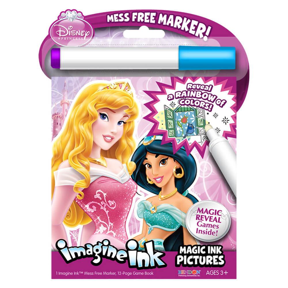 Bendon Disney Princess Imagine Ink Magic Ink Pictures (Value)