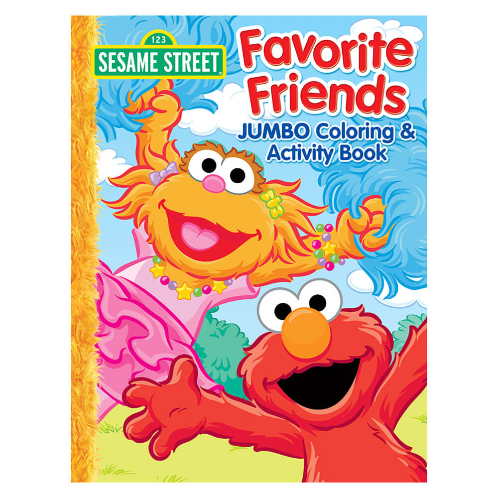 Bendon Sesame Street Jumbo Coloring and Activity Book
