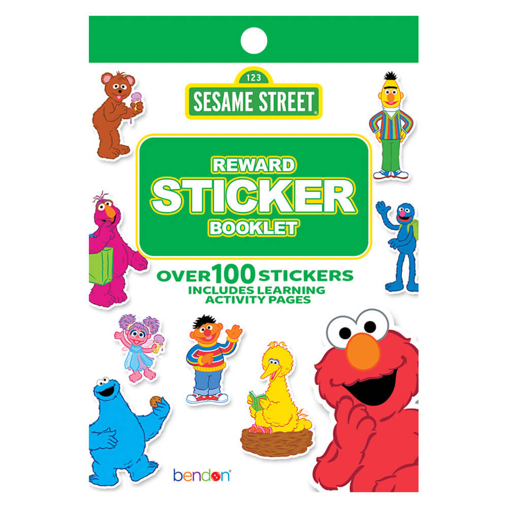 Bendon Sesame Street Mini Sticker Pad