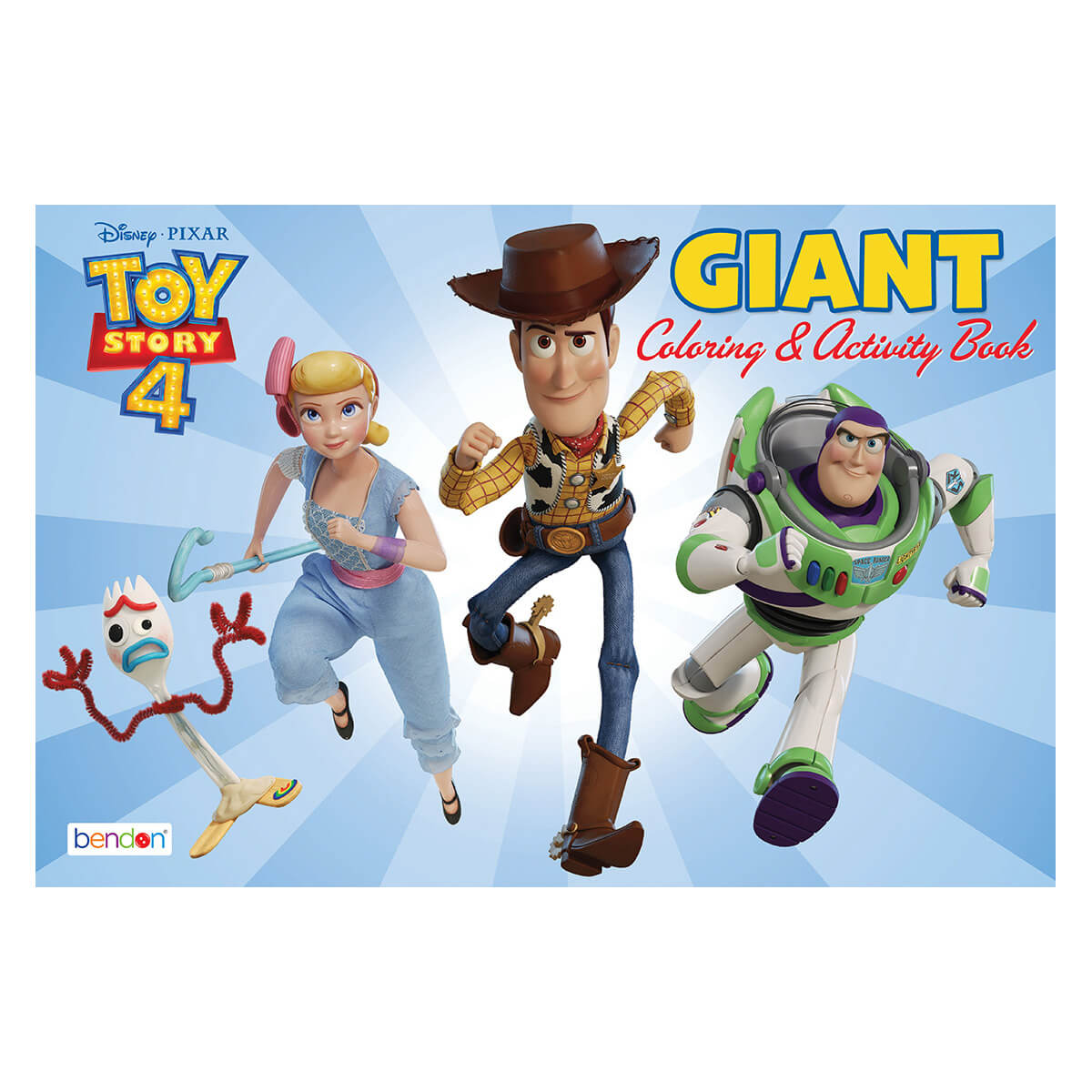 Bendon Toy Story 4 Giant 11" x 16" Coloring and Activity Book