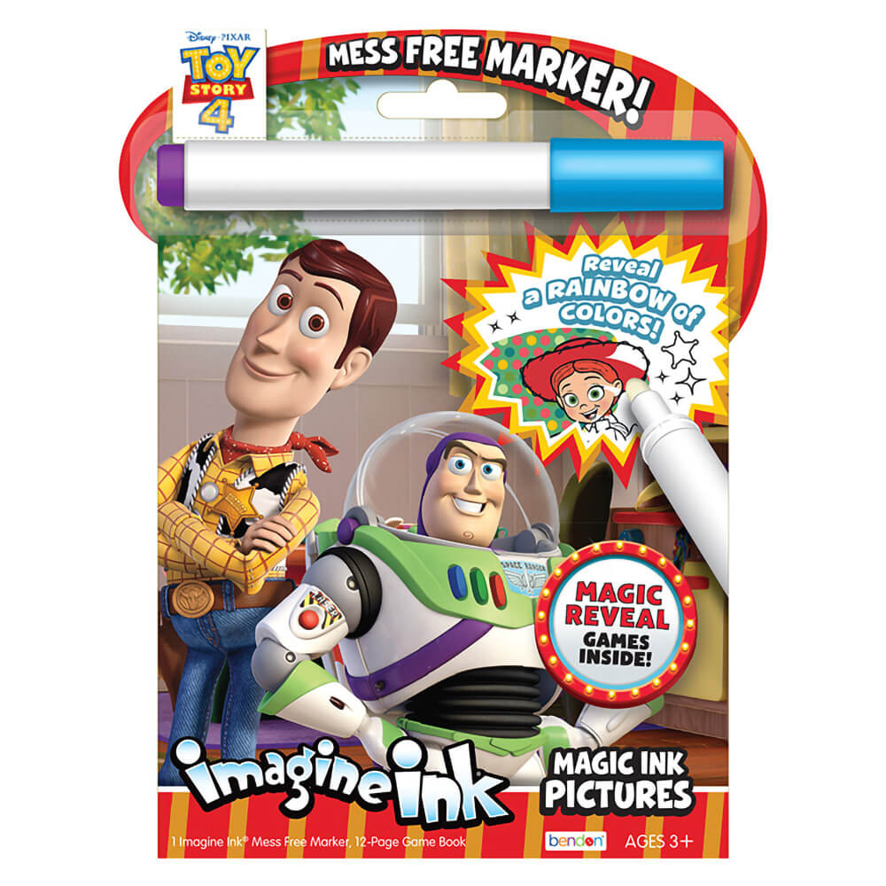 Bendon Toy Story 4 Imagine Ink Magic Ink Pictures (Value)
