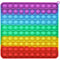 Big Rainbow Square Pop Fidget (colors and styles may vary)