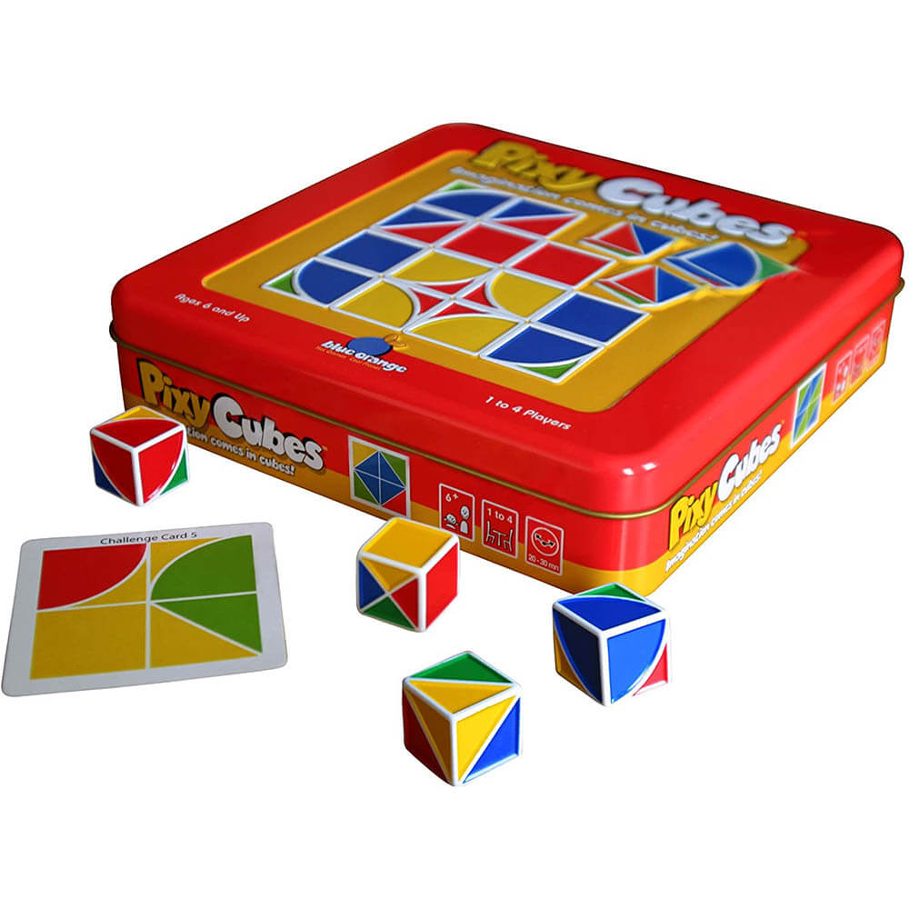 Blue Orange Pixy Cubes Game