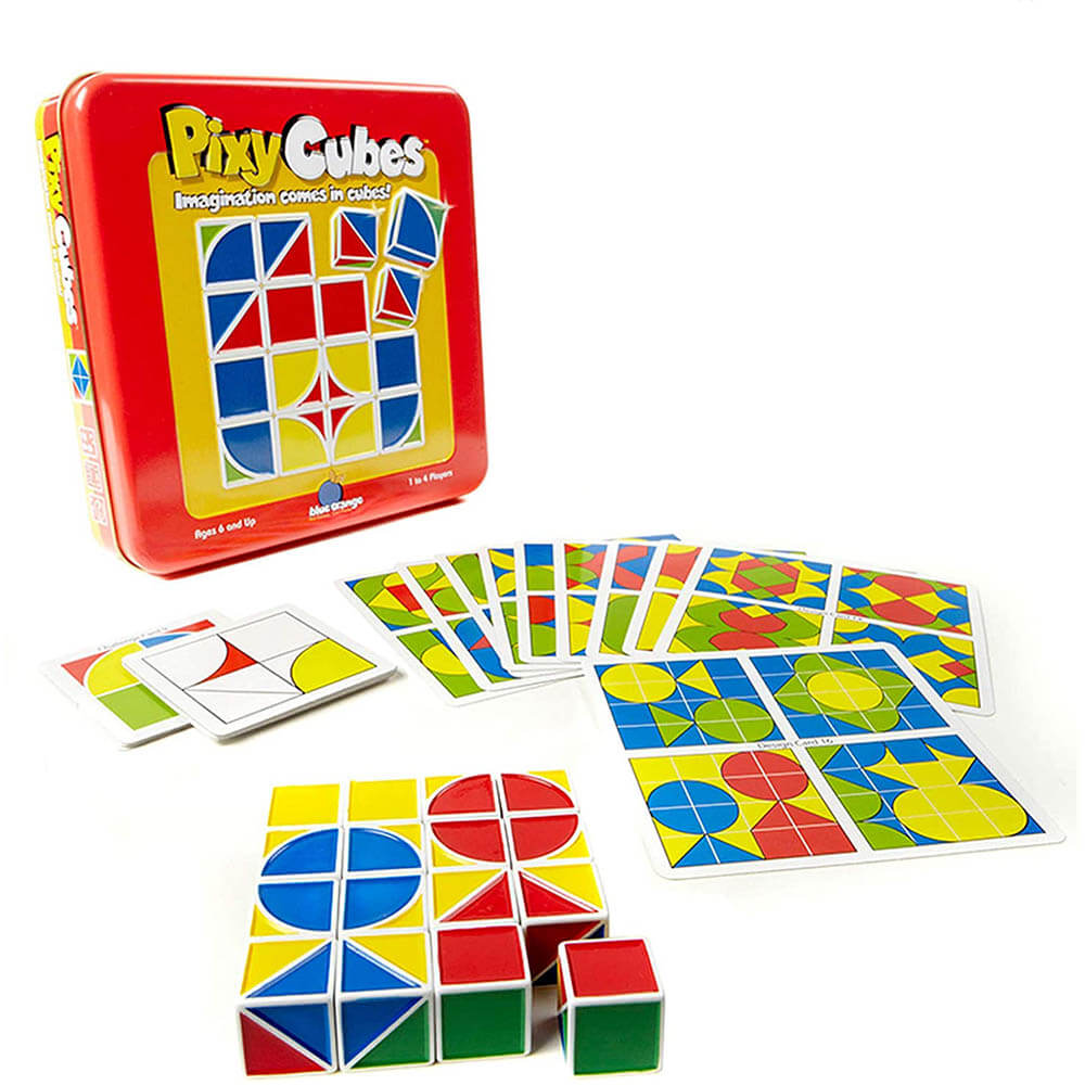 Blue Orange Pixy Cubes Game