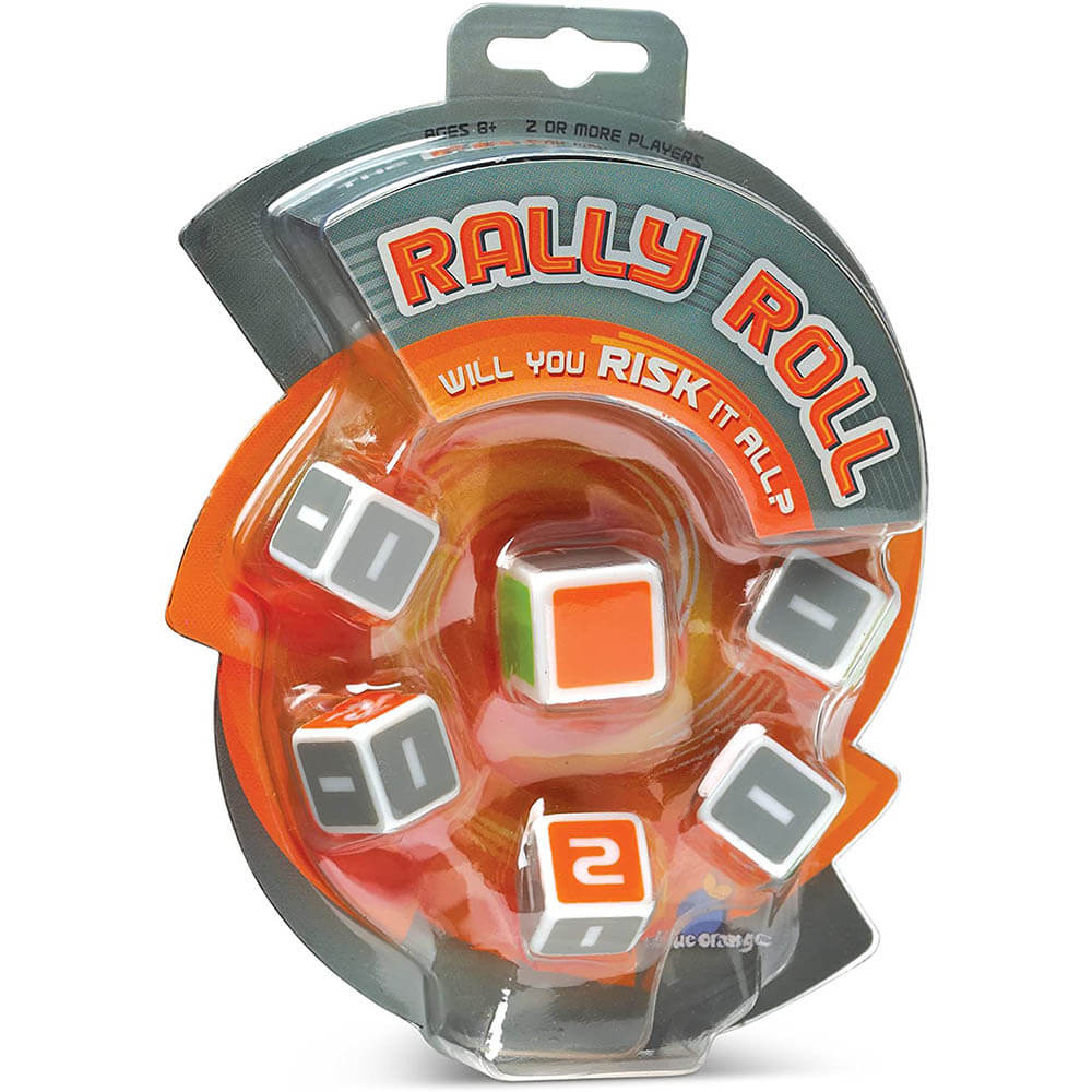 Blue Orange Rally Roll Game