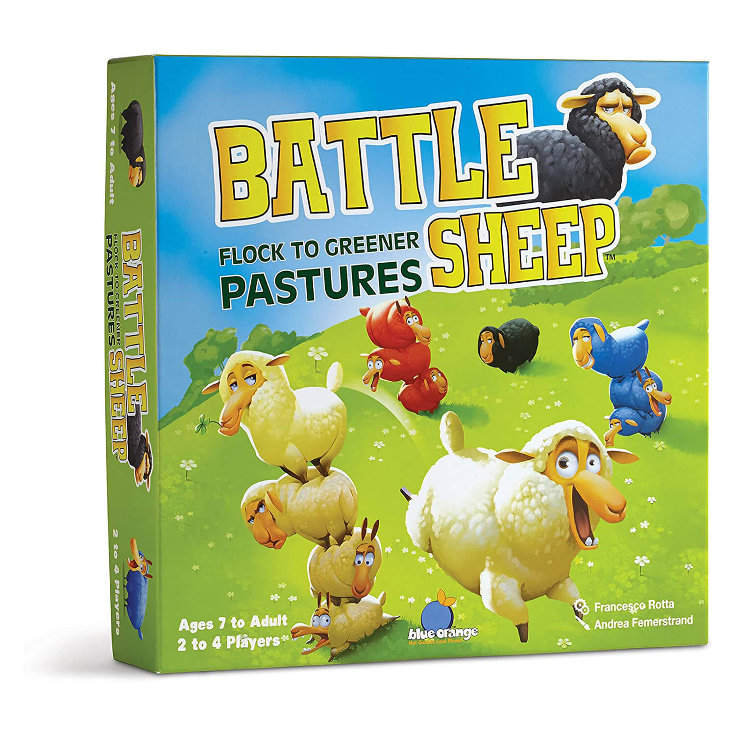 Blue Orange Battle Sheep Game