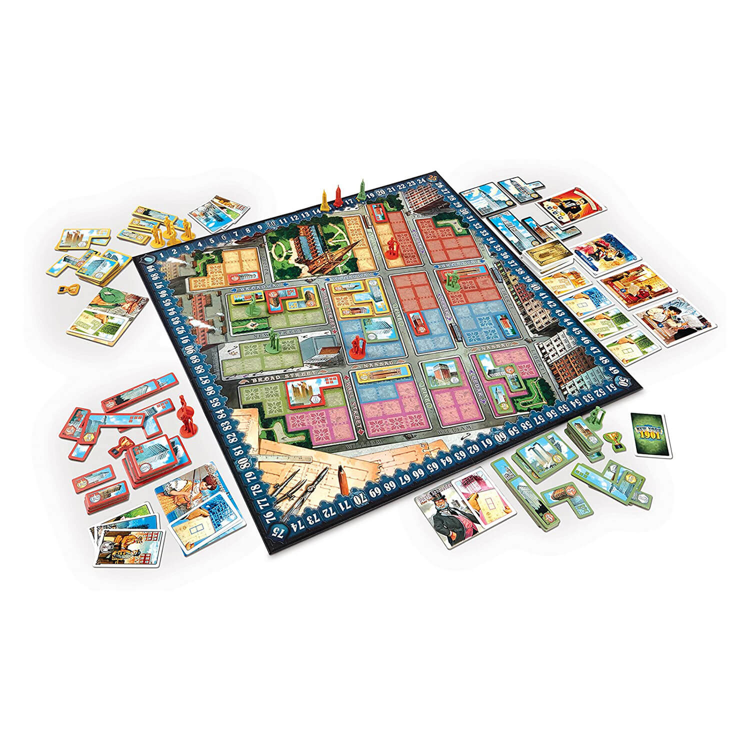 Example gameboard set up.