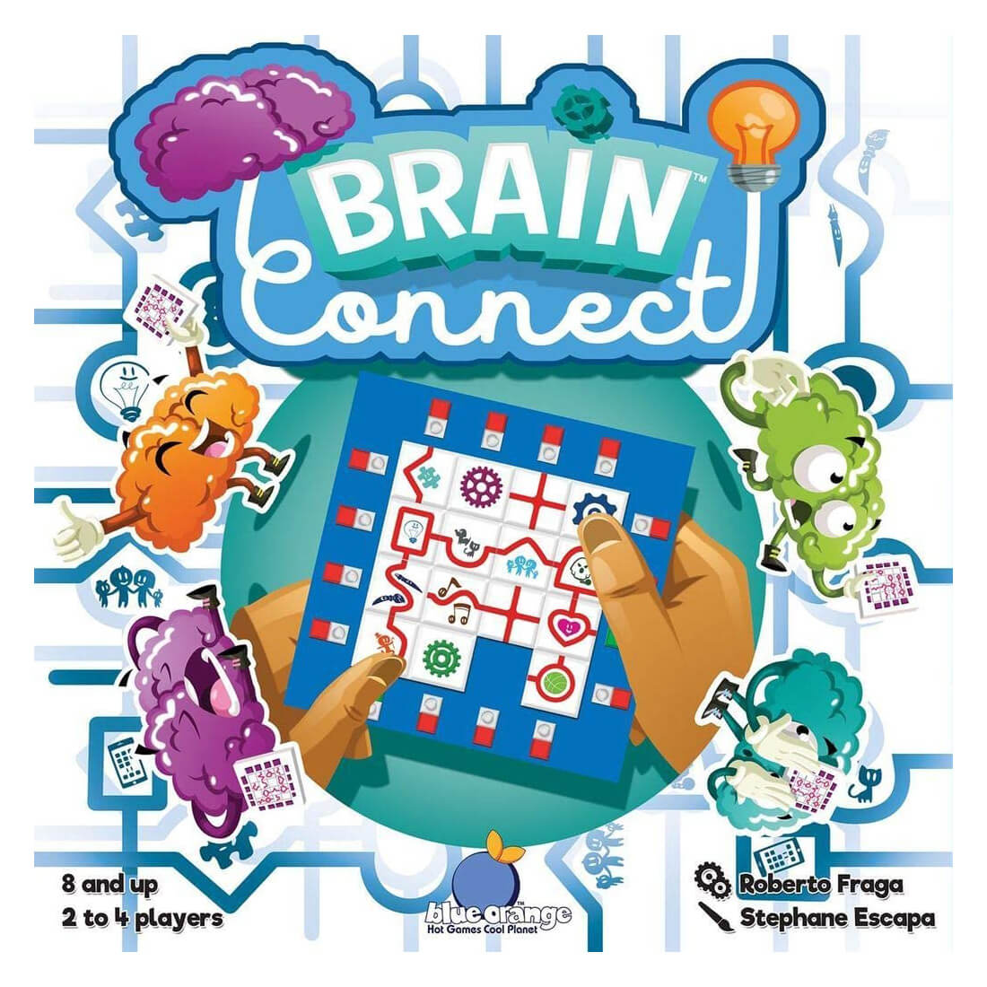 Blue Orange Brain Connect Game