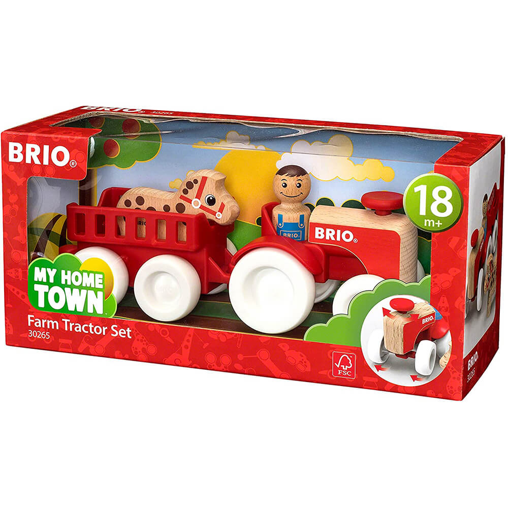 Brio Farm Tractor Set
