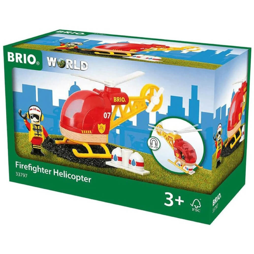 Brio Firefighter Helicopter