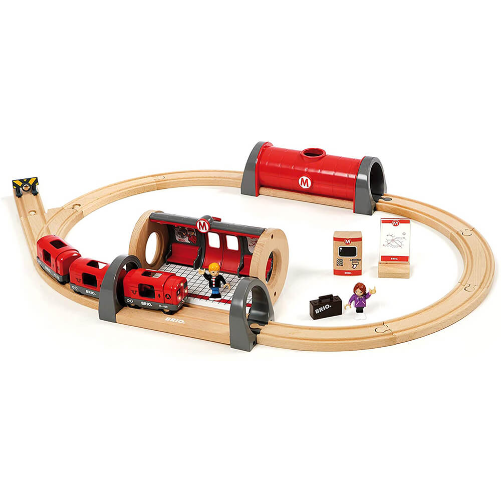 Brio Metro Railway Set