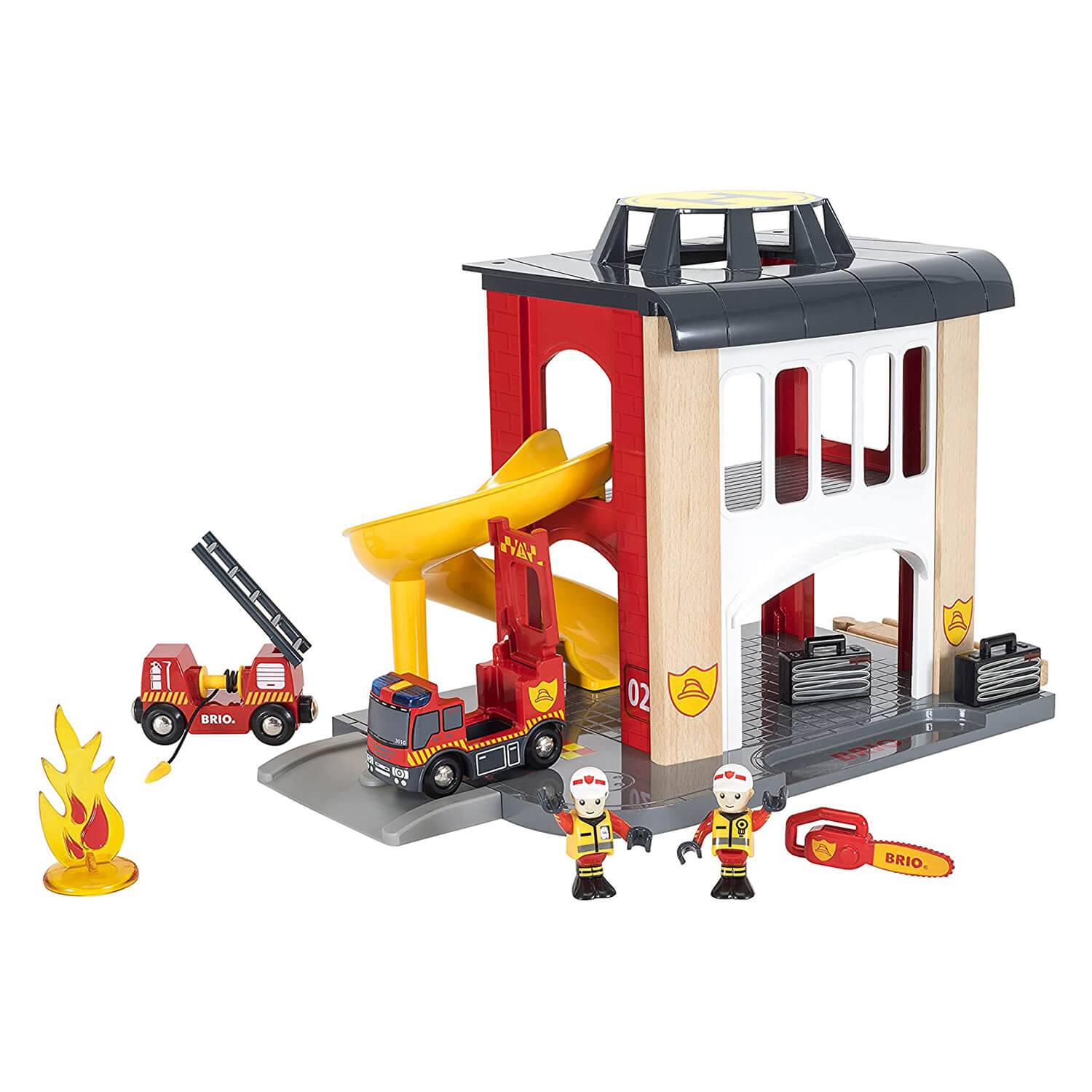 Display of the Brio Central Fire Station.