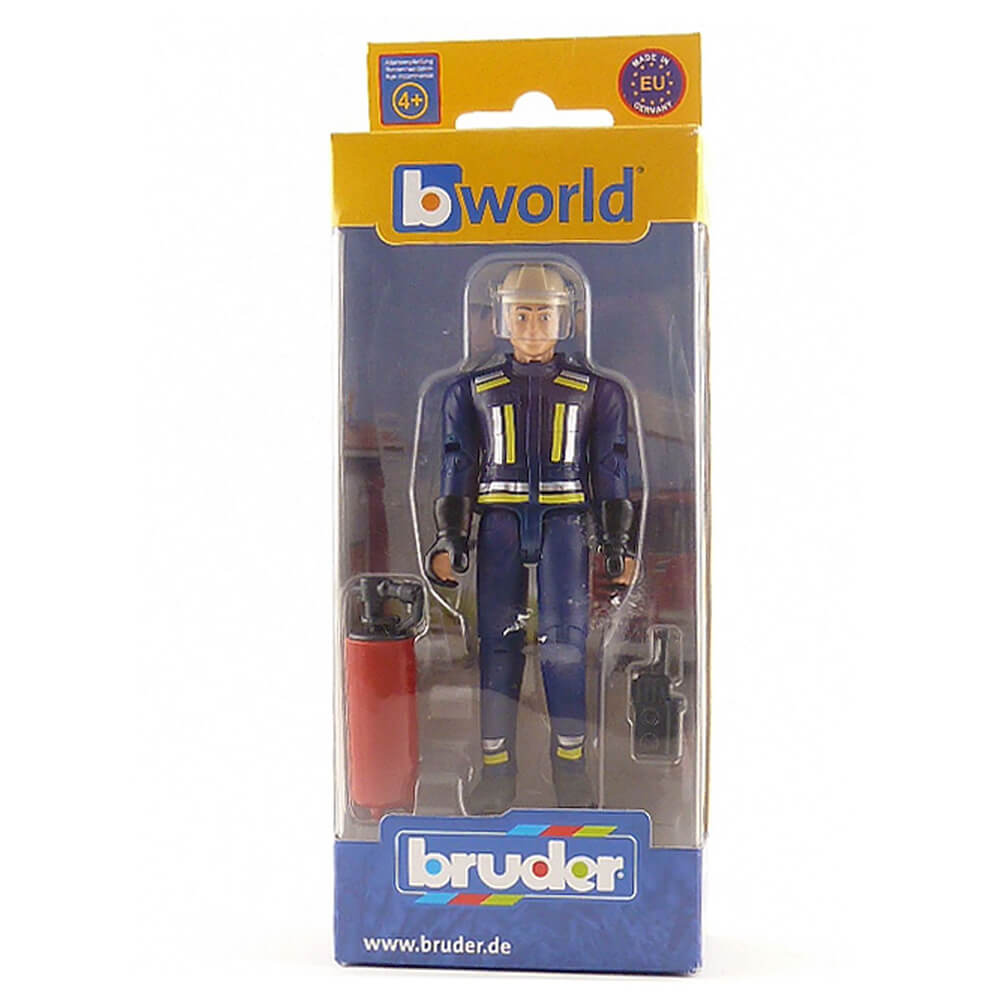 Bruder bworld Fire Man 1:16 Scale Figure