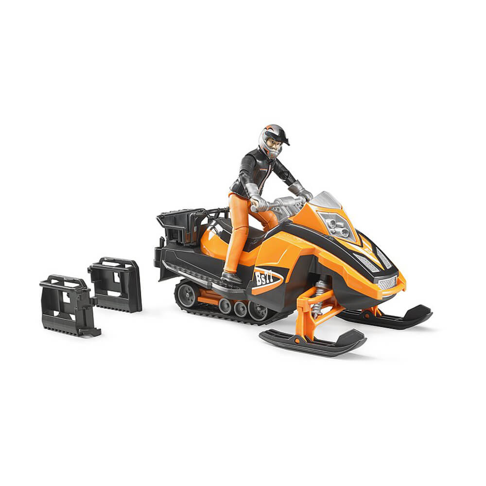 Bruder bWorld Snowmobile with Driver Set