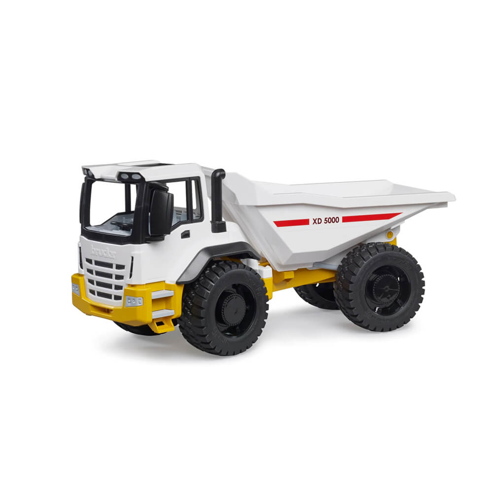 Bruder Dumper Dump Truck Yellow and White 1:16 Scale Vehicle