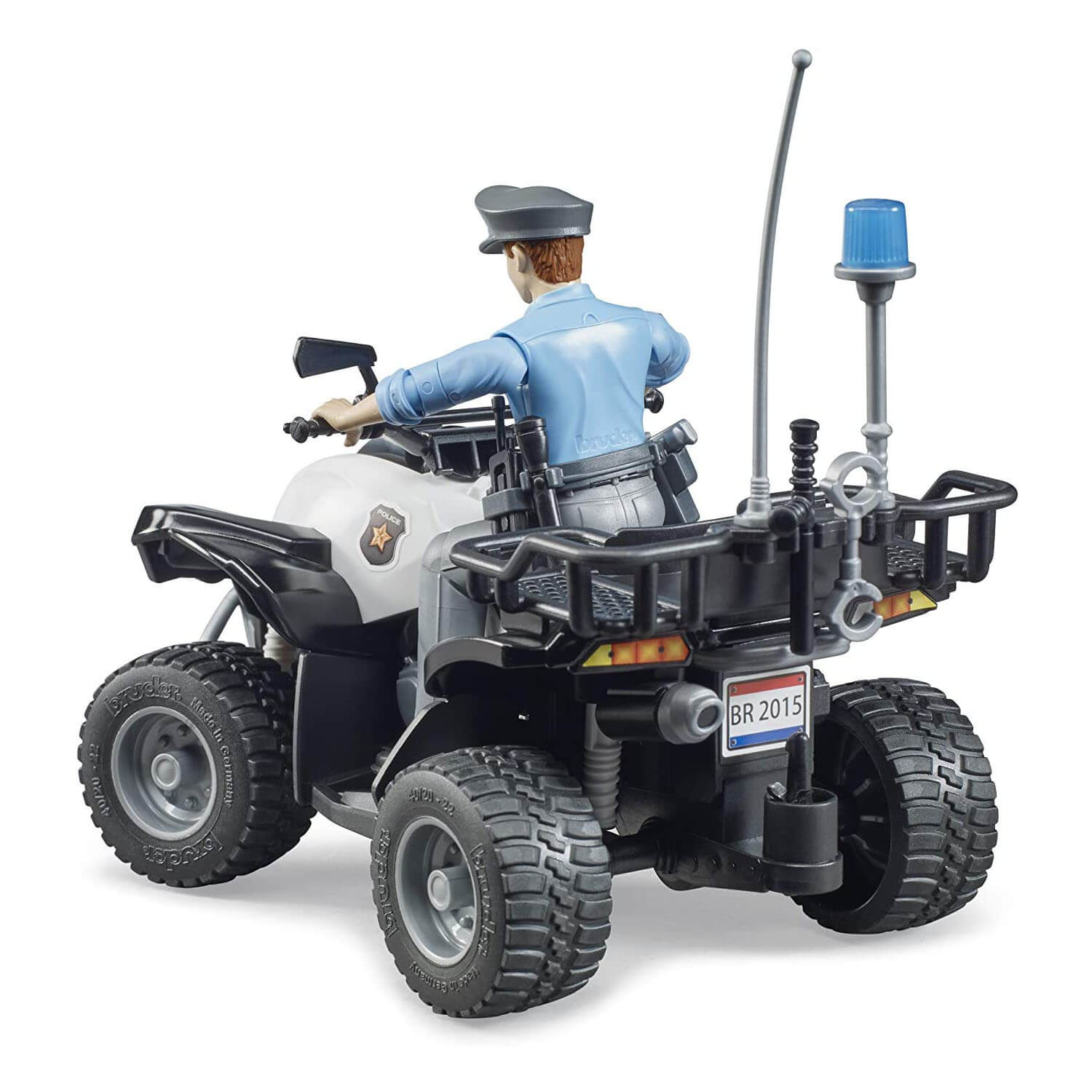 Bruder Pro Series Police Quad with Policeman and Accessories