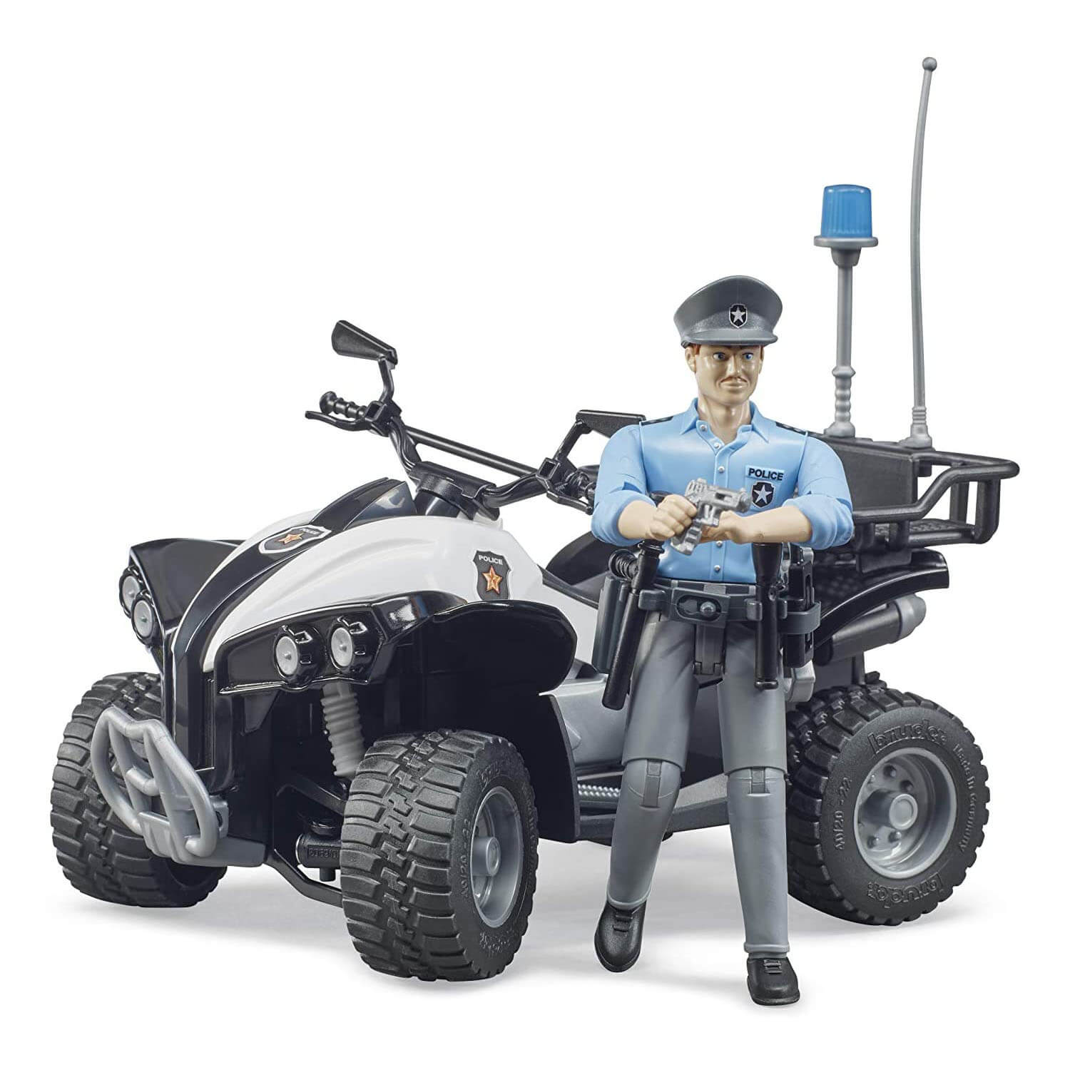 Bruder Pro Series Police Quad with Policeman and Accessories