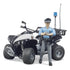 Bruder Pro Series Police Quad with Policeman and Accessories