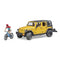 Bruder Pro Series Jeep Wrangler Rubicon w Mountain Bike & Figure