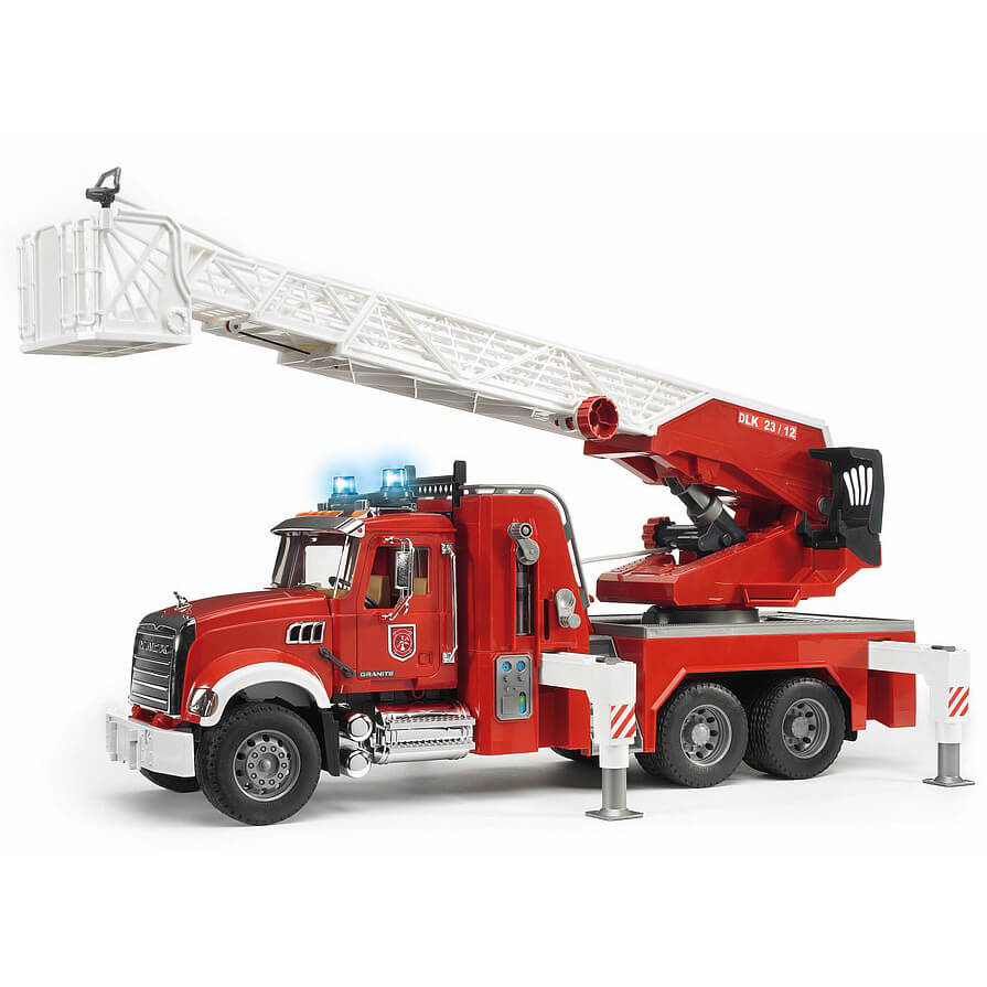Bruder Pro Series MACK Granite Fire Engine with Water Pump 1:16 Scale Set