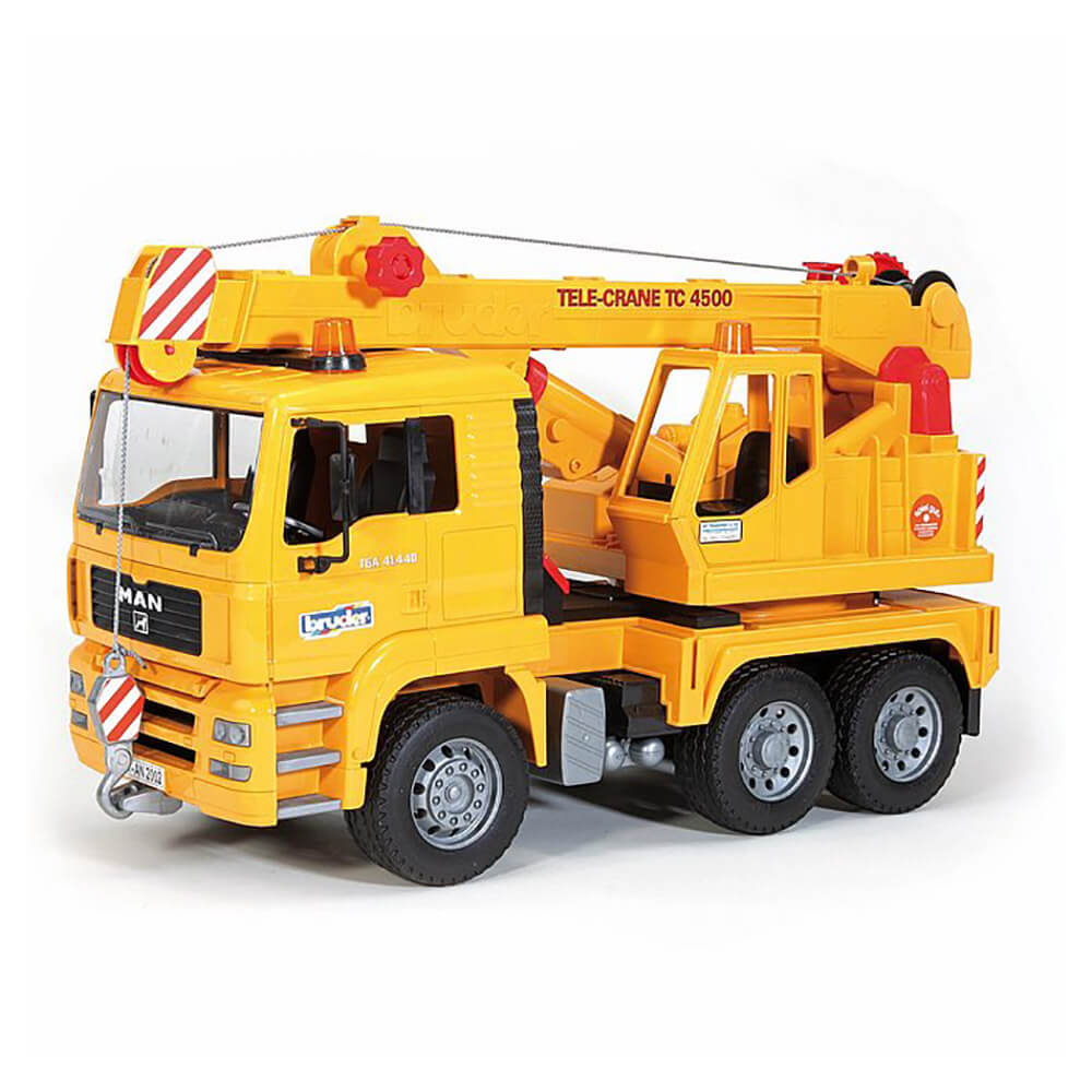 METAL Construction vehicle - crane truck with caterpillar tracks 1