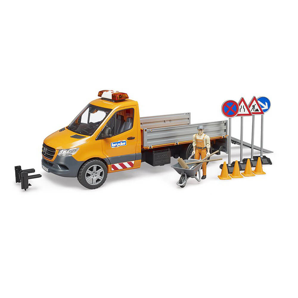 Bruder Pro Series MB Sprinter Municipal with Light & Sound module, Driver and Accessories