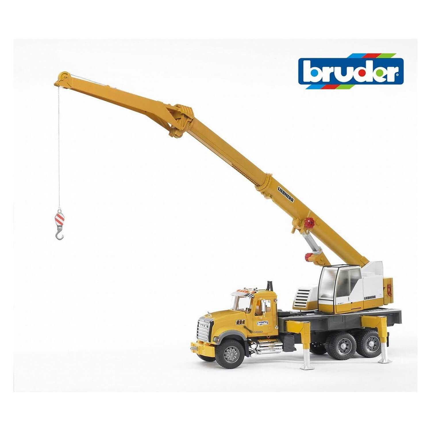 Bruder Mack Granite Liebherr Crane Truck