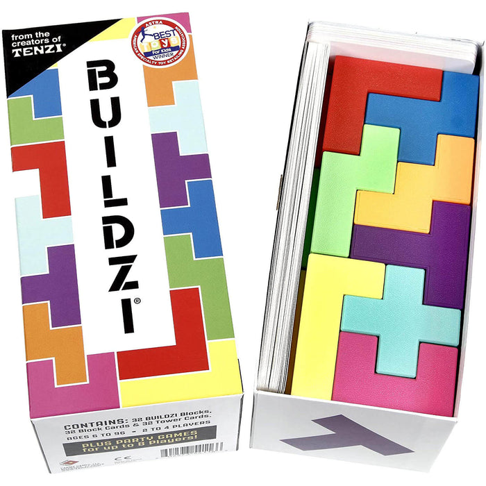 BUILDZI Block Stacking Party Game
