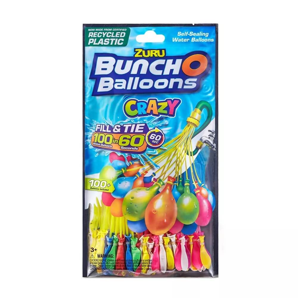Bunch O Balloons 3pk Rapid-Filling Self-Sealing Tropical Colored Water Balloons