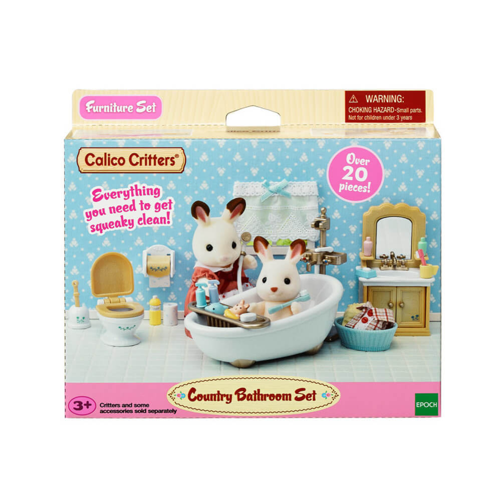 Calico Critters Country Bathroom Set