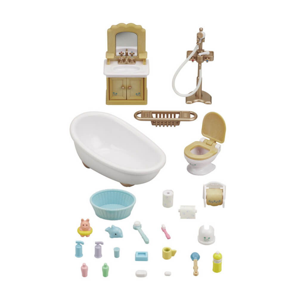 Calico Critters Country Bathroom Set