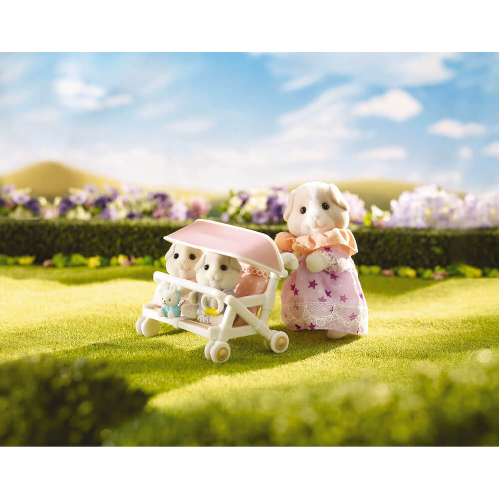 calico critters patty and paden's double stroller Calico Critters Patty & Paden's Double Stroller Set