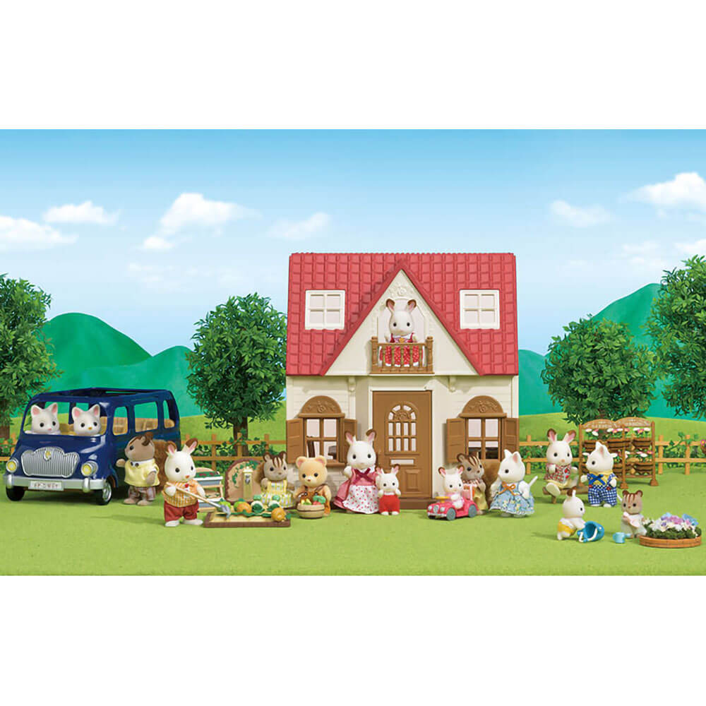 Calico Critters Red Roof Cozy Cottage Starter Home