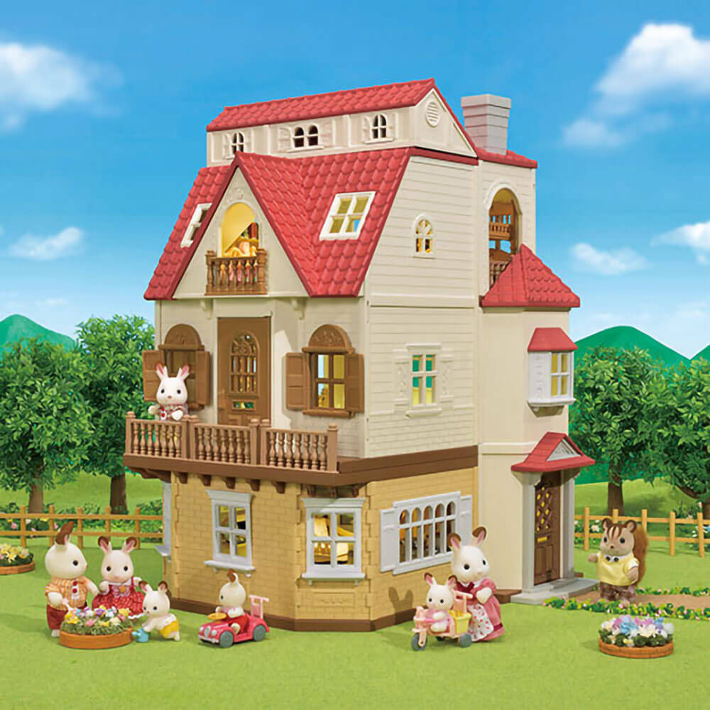 Calico Critters Red Roof Cozy Cottage Starter Home