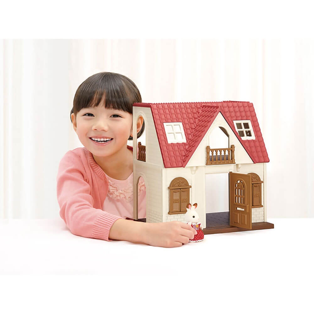 Calico Critters Red Roof Cozy Cottage Starter Home