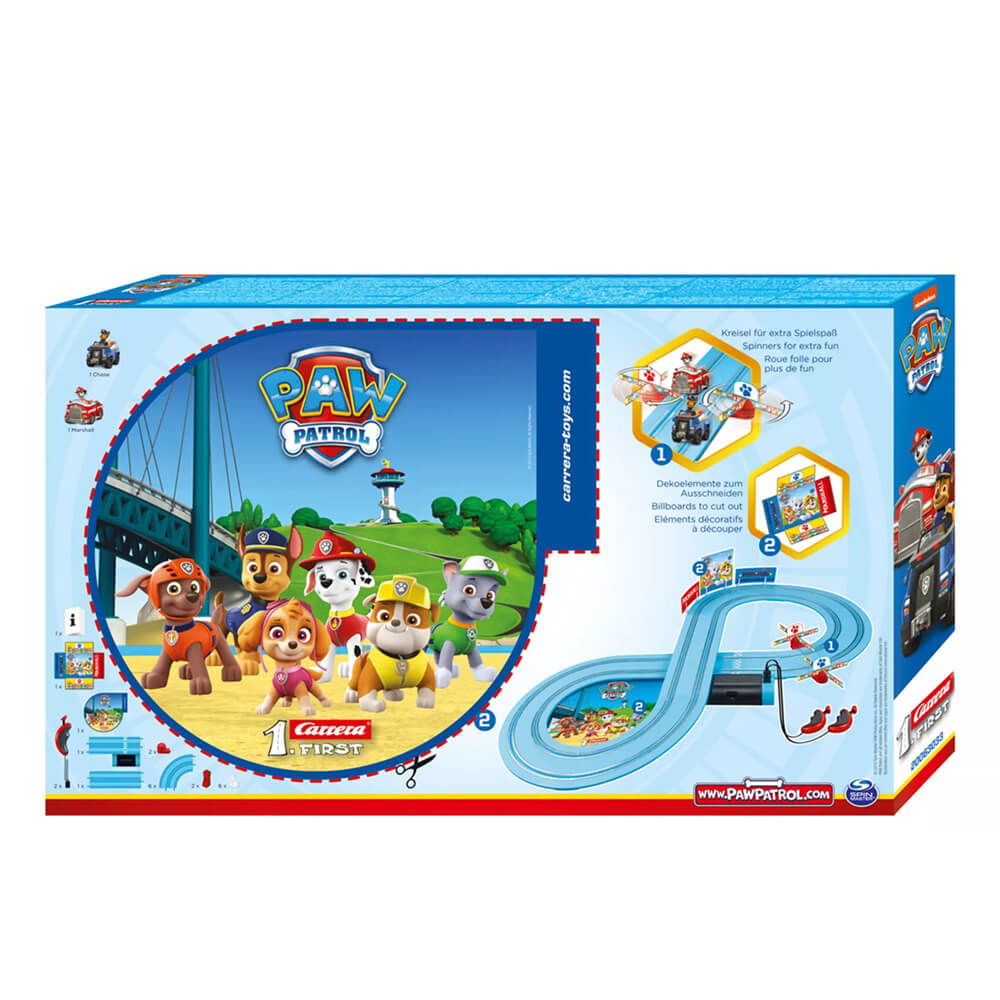 Carrera FIRST PAW Patrol On the Track 1:50 Scale Slot Car Racing Set