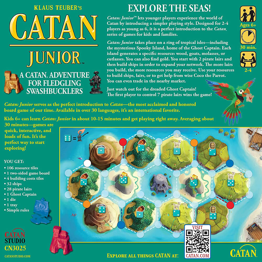 Catan Junior - A Catan Adventure for Fledgling Swashbucklers