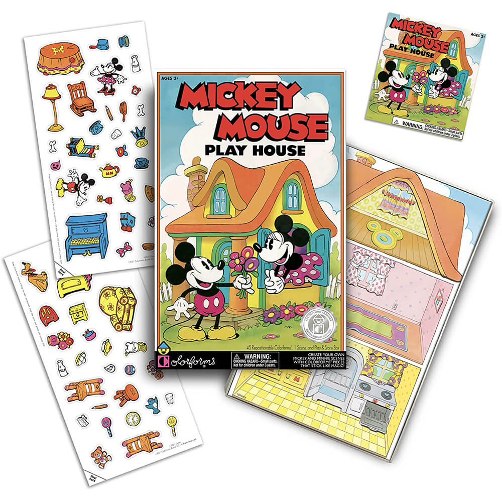 Colorforms Disney Mickey & Minnie Retro Set
