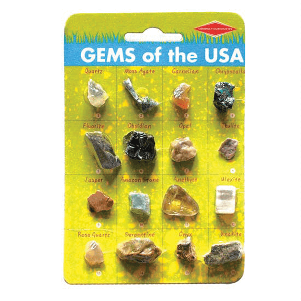 Copernicus Toys Gems of the USA Specimen Card Set
