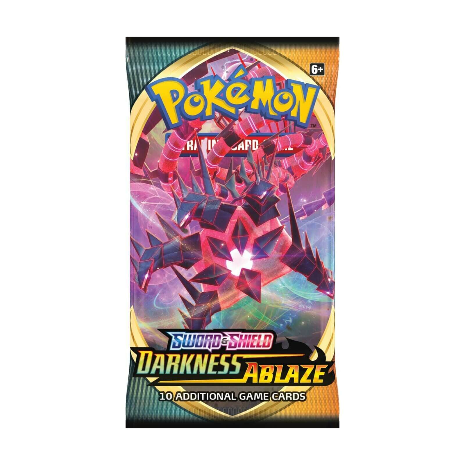 pokemon trading card game sword and shield darkness ablaze Pokemon TCG Darkness Ablaze Booster Pack – Maziply Toys