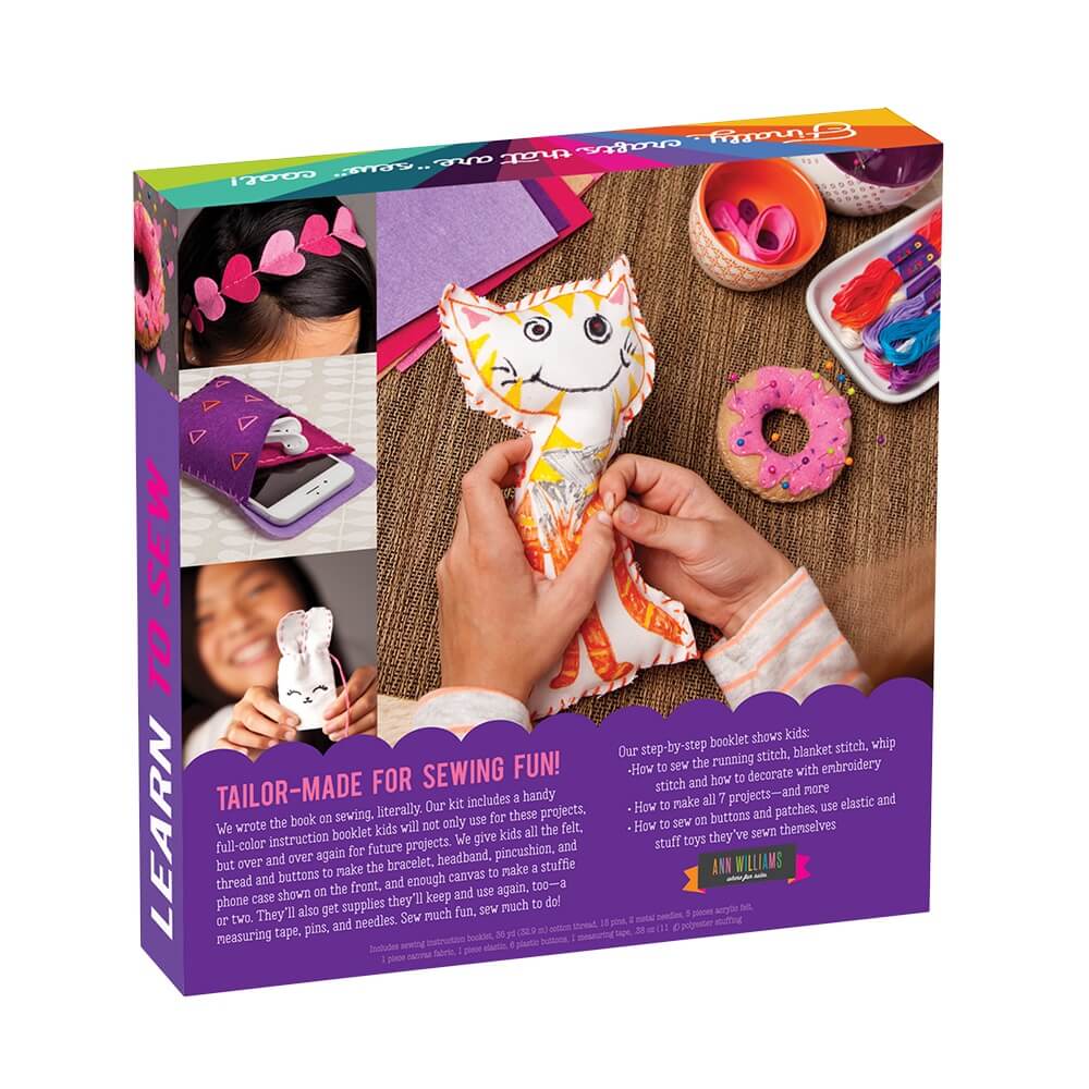 Craft-tastic Learn to Sew Craft Set