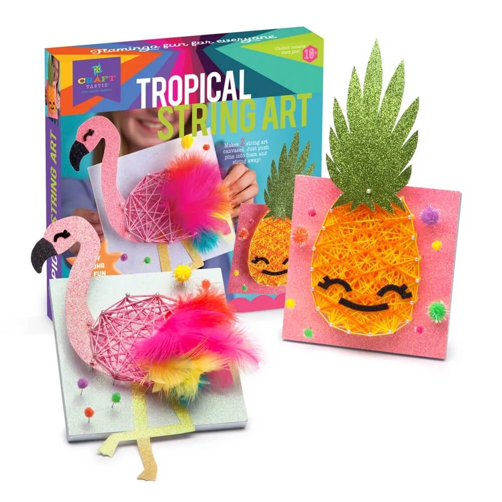 Craft-tastic String Art Tropical Craft Set