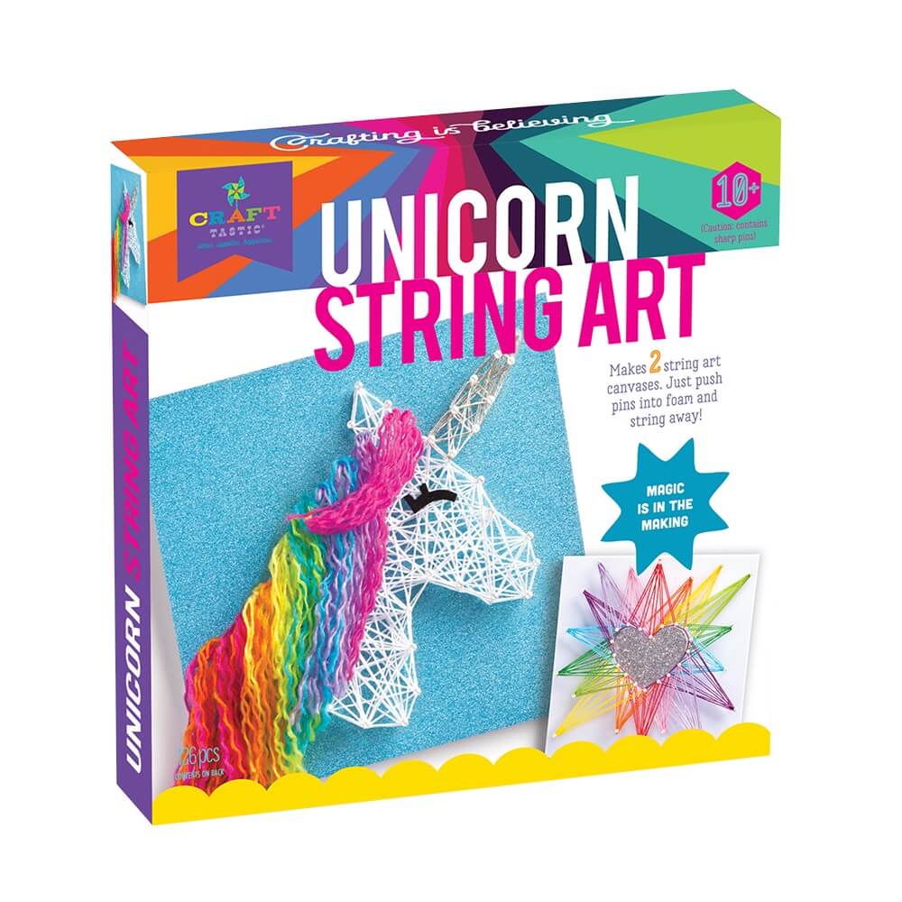 Craft-tastic Unicorn String Art Craft Set