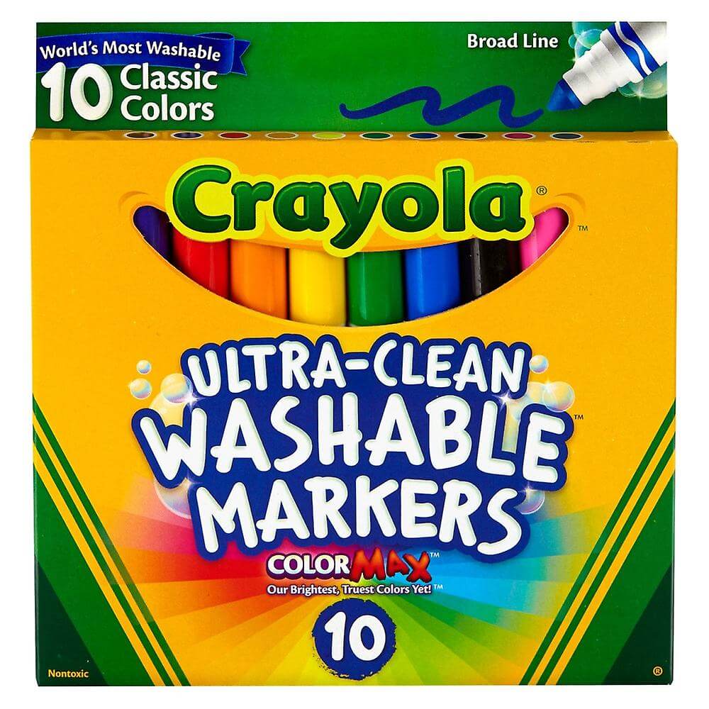 CRAYOLA COLOURS OF THE WORLD WORLD FINE LINE MARKERS – Simply Wonderful Toys