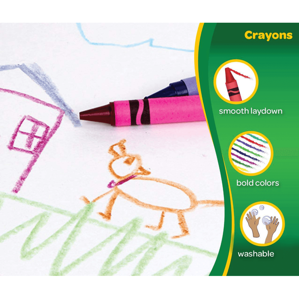 Crayola 16ct Classic Color Pack Crayons Box