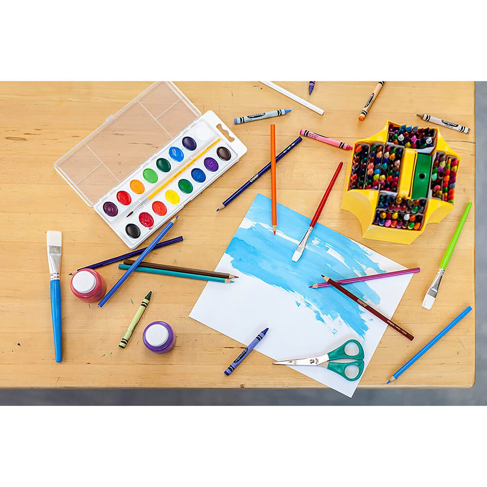 Crayola 16ct Washable Watercolor Paints with Brush