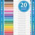 Crayola 20ct Super Tips Washable Markers