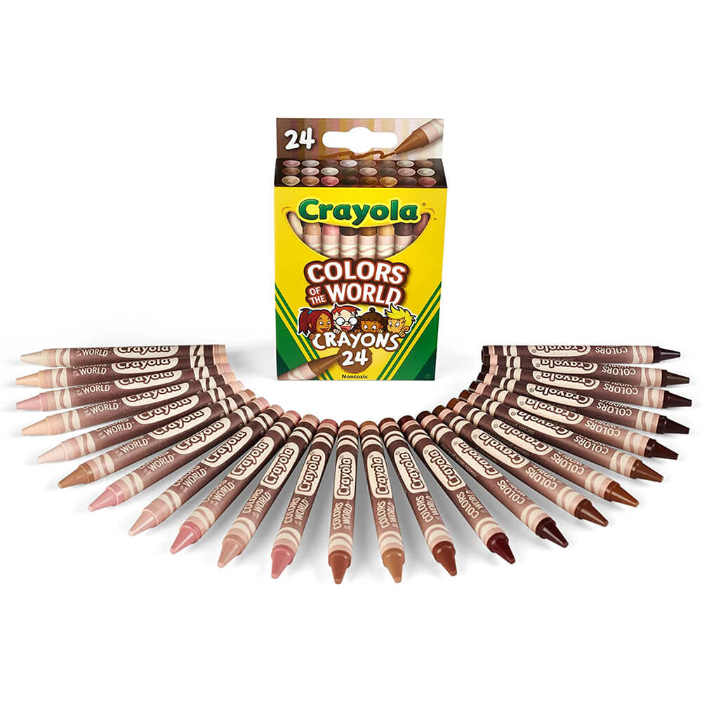 Crayola 24ct Crayons - Colors of the World
