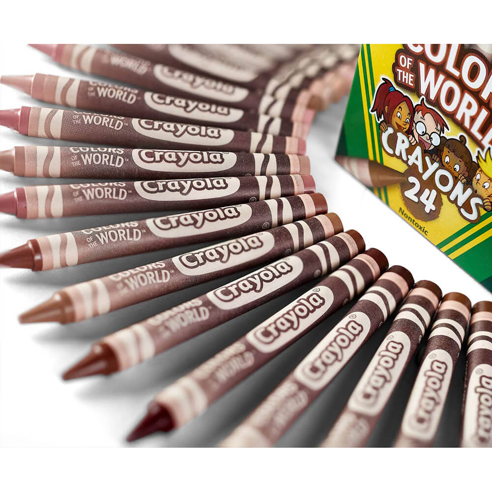 Crayola 24ct Crayons - Colors of the World